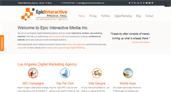 Desktop Screenshot of epicinteractivemedia.com