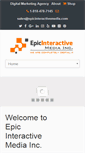 Mobile Screenshot of epicinteractivemedia.com